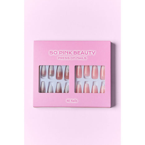 SO PINK BEAUTY Press On Nails 2 Packs