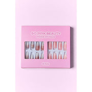 Mill's Beauty Supply SO PINK BEAUTY Press On Nails, 2 Packs Nail Products