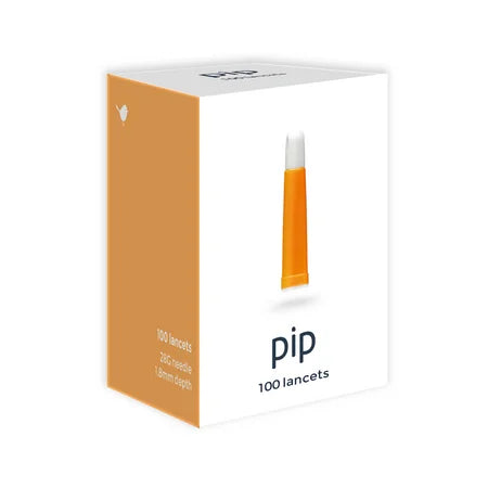 Pip Pip Lancets 28g x 1.8mm 100ct box Lancets