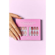 Mill's Beauty Supply SO PINK BEAUTY Press On Nails, 2 Packs