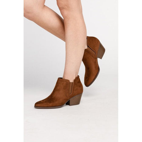 Gwen Suede Ankle Boots