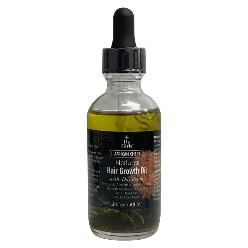 Mill's Beauty Supply Dr. Girls African Chebe Hair Growth Oil W/ Dandelion Hair and Scalp Oil