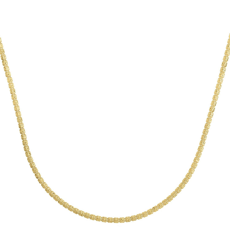 Bids.com Ice Barrel Chain in 14k Yellow Gold (2.70 mm) Necklaces