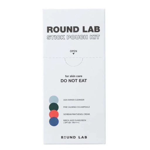 AsiaBeautyMall Round Lab Stick Pouch Kit Face Cleanser