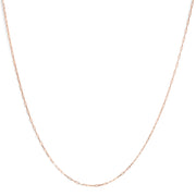 Bids.com Unisex Solid 14K Yellow Gold 1.5mm Paperclip Chain Necklace - 18 Inches Necklaces