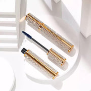 EpiLynx Mega Volume Vegan Mascara Black and Blue – Smudge-Proof with Handmade Diamond Case