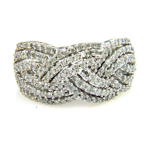 Bids.com 1.00ct Diamond Ring 10KT White Gold Rings