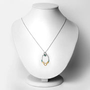 Bids.com 0.15 Carat Genuine Emerald .925 Sterling Silver Pendant Pendants