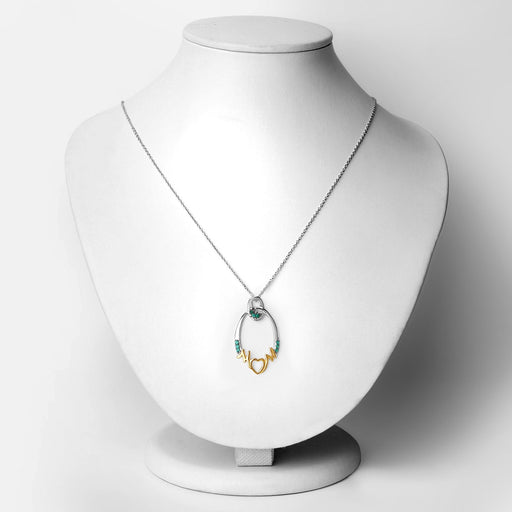 Bids.com 0.15 Carat Genuine Emerald .925 Sterling Silver Pendant Pendants