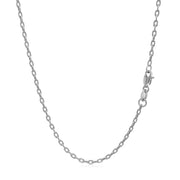 Bids.com Double Extendable Cable Chain in 14k White Gold (1.9mm) Necklaces