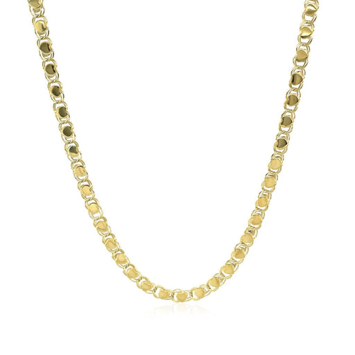 Bids.com 2.9mm 14k Yellow Gold Heart Chain Necklaces