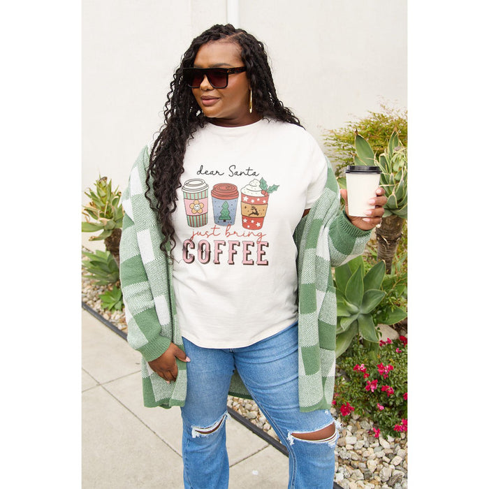 Simply Love COFFEE Graphic Short Sleeve T-Shirt