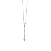 Bids.com Fine Rosary Chain and Bead Necklace in Sterling Silver Necklaces
