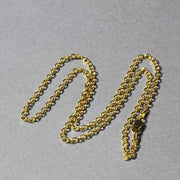 Bids.com 2.3mm 14k Yellow Gold Diamond Cut Cable Link Chain Necklaces