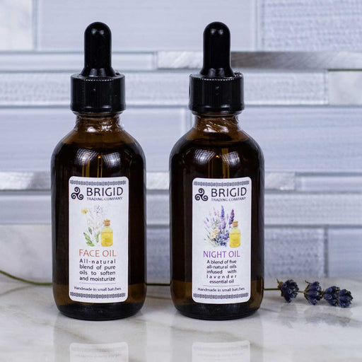 Brigid Trading Company All Natural Face & Night Oil - An Ancient Tradition of Luxury Skin Care Moisturizer