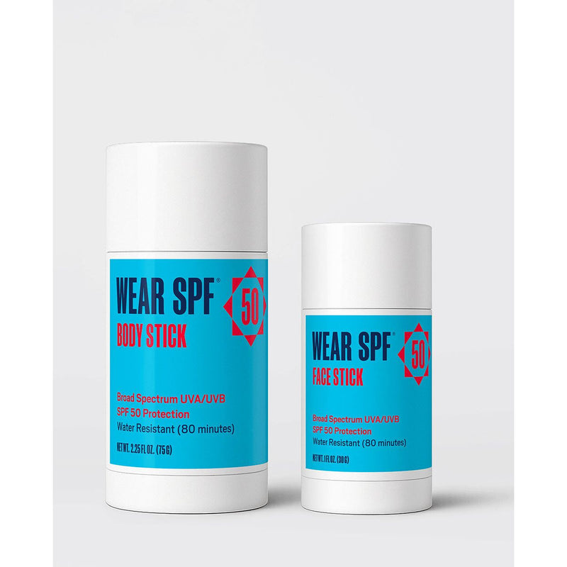 Wear SPF Sunscreen Sport Sticks