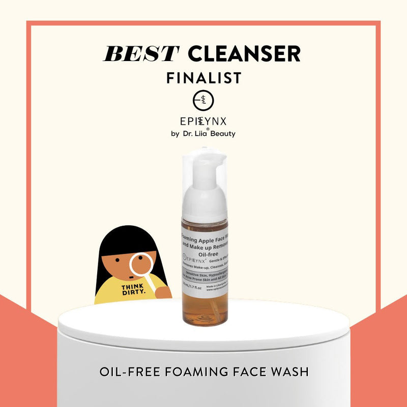 EpiLynx Gentle Foaming Facial Cleanser – Aloe, Apple & Ashwagandha for All Skin Types Face Cleanser