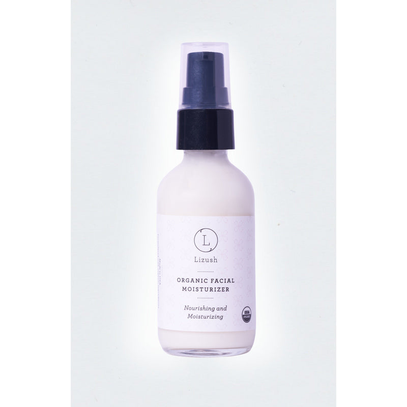 Lizush ORGANIC FACIAL MOISTURIZER Nourishing and Moisturizing