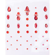 Lunautics Red Mini Jewel Mix Pack - Karma Face Jewel