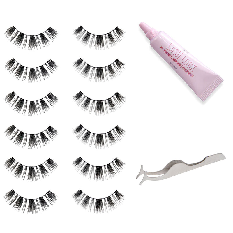 GladGirl GladGirl False Lashes Bundle - February Eyelashes