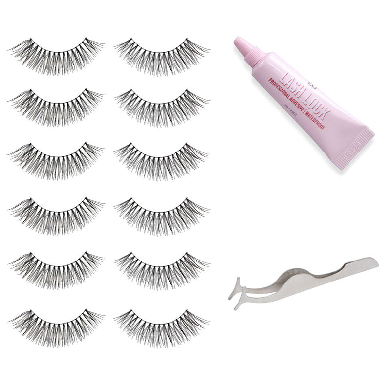 GladGirl GladGirl False Lashes Bundle - Top Model Eyelashes