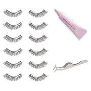 GladGirl GladGirl False Lashes Bundle - Top Model Eyelashes