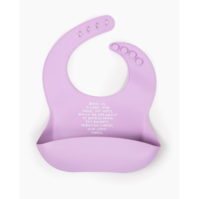 Be A Heart Meal Blessing Silicone Bib Bibs
