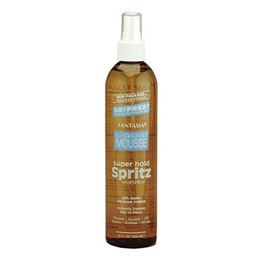 VIP Extensions Fantasia Liquid Mousse Super Hold Spritz 10oz Hair Care