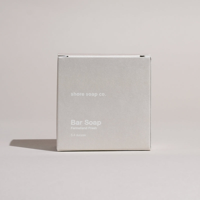 Shore Soap Co. Farmstand Fresh Bar Soap Bar Soap Light Gray
