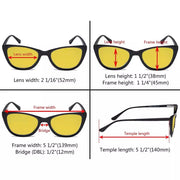 eyekeeper.com Fashion Cat-eye Blue Light Blocking Eyeglasses BC1902-BB90 Eyeglasses