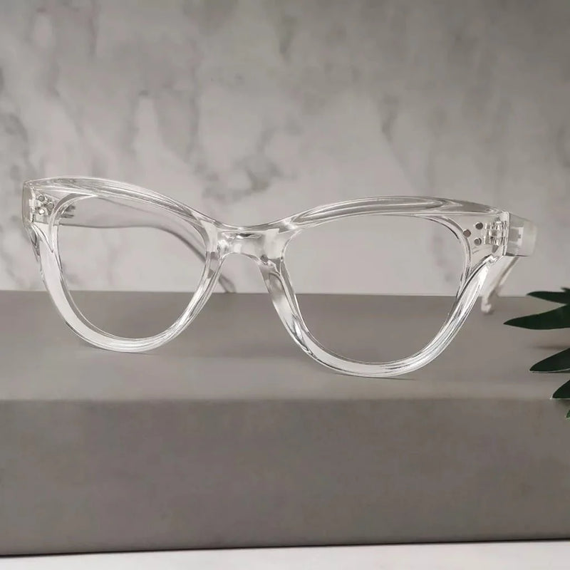 eyekeeper.com Fashion Cat-eye Reading Glasses Thicker Frame Readers R9108 Eyeglasses