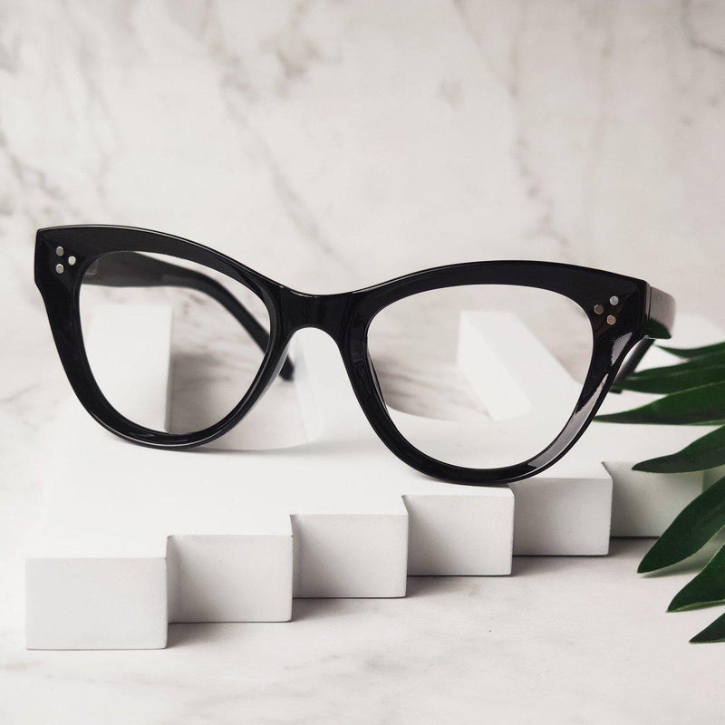 eyekeeper.com Fashion Cat-eye Reading Glasses Thicker Frame Readers R9108 Eyeglasses