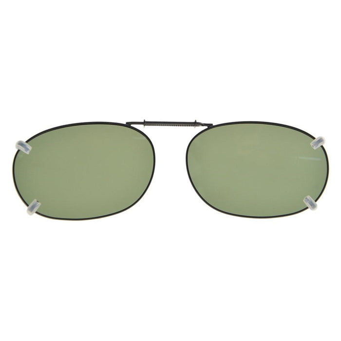 Eyekeeper.Com - Metal Polarized Clip On Sunglasses Women Men C73 (52Mmx35Mm)