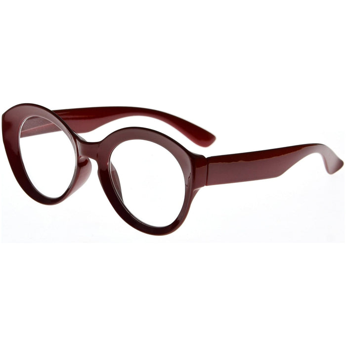 Eyekeeper.Com - Fashionable Thicker Frame Round Reading Glasses R2004