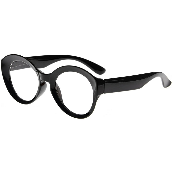 Eyekeeper.Com - Fashionable Thicker Frame Round Reading Glasses R2004