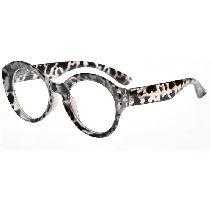 Eyekeeper.Com - Fashionable Thicker Frame Round Reading Glasses R2004