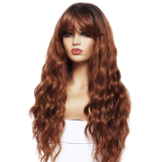 VIP Extensions Fashion wigs straight with bangs Wig