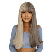 VIP Extensions Fashion wigs straight with bangs Wig