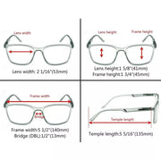 eyekeeper.com Fashionable Modern Frame Reading Glasses R151 Eyeglasses
