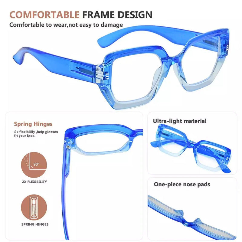 eyekeeper.com Fashionable Thicker Frame Reading Glasses R2026 Eyeglasses