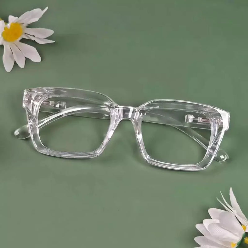 eyekeeper.com Fashionable Thicker Frame Reading Glasses Square Design R9106-A Eyeglasses