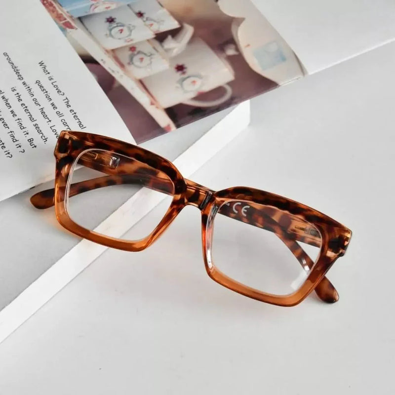 eyekeeper.com Fashionable Thicker Frame Reading Glasses Square Design R9106-A Eyeglasses