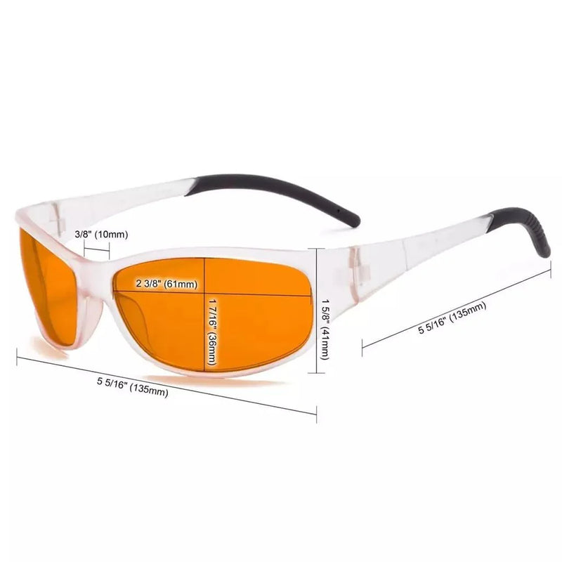 eyekeeper.com Fashionable Wrapped Blue Light Blocking Eyeglasses DSS080-A Eyeglasses