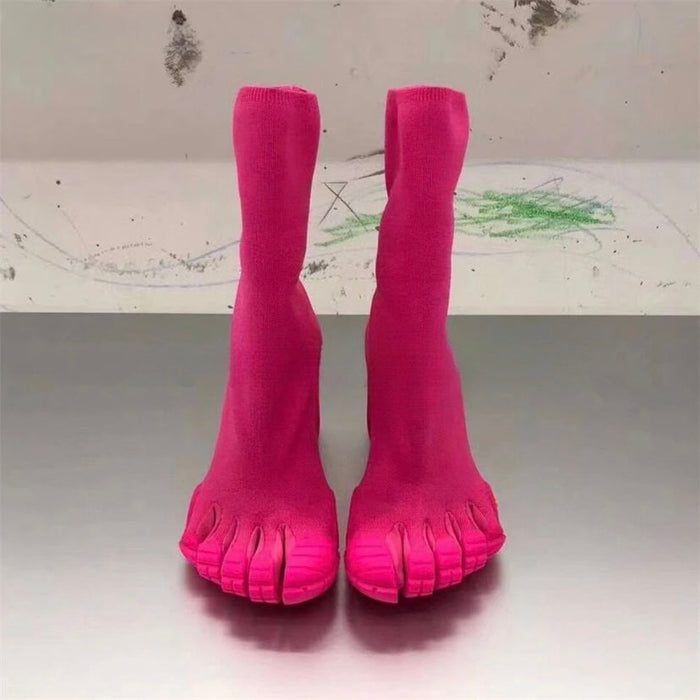 Fashionella Five Fingers Sock Boots