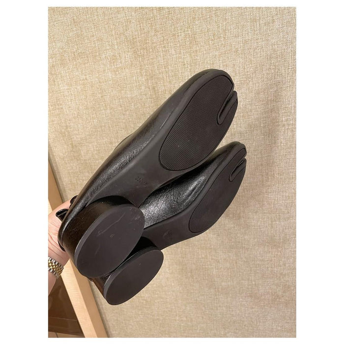 Fashionella Split Toe Women Slip On Ninja Loafers