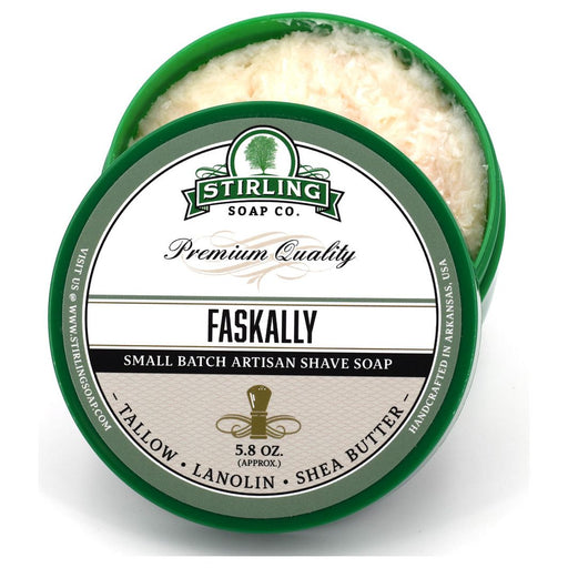 Stirling Soap Co. Faskally Shave Soap Jar 5.8 oz