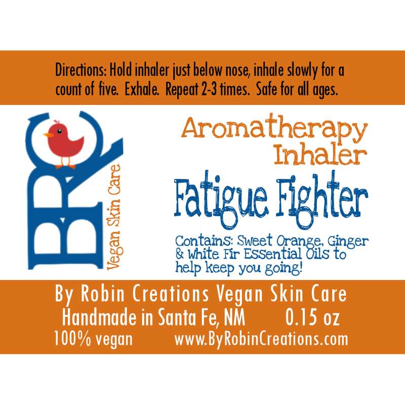 By Robin Creations Fatigue Fighter Aromatherapy Inhaler Massage & Relaxation