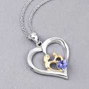 Bids.com 0.45 Carat Genuine Tanzanite .925 Sterling Silver Pendant Pendants