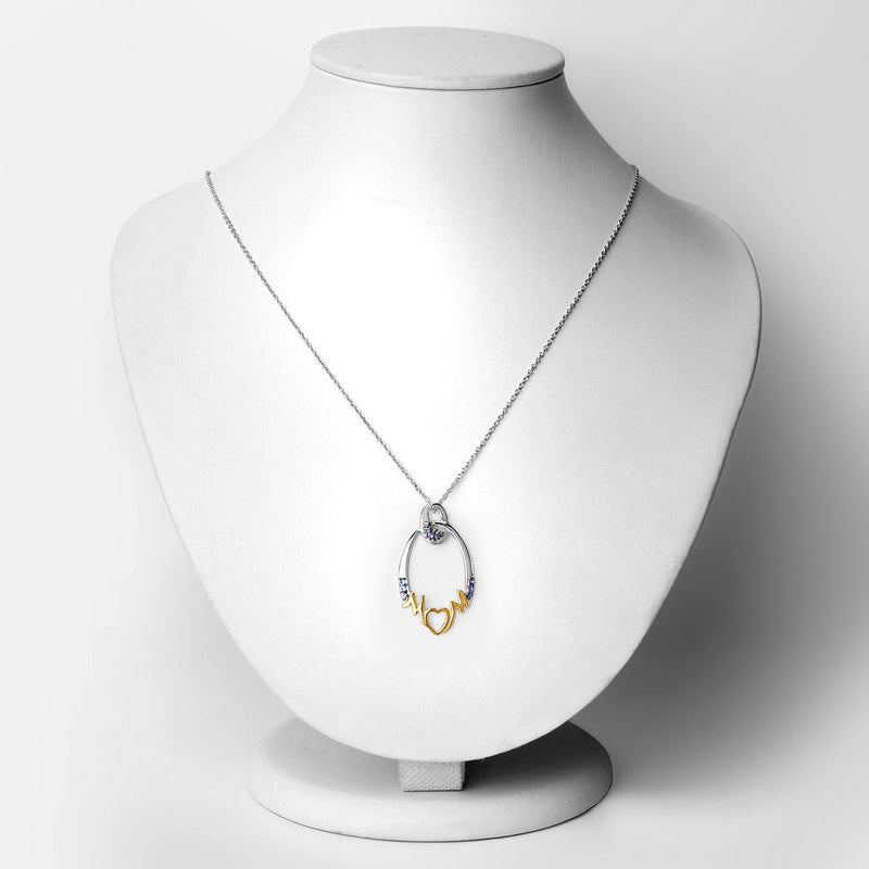 Bids.com 0.18 Carat Genuine Tanzanite .925 Sterling Silver Pendant Pendants