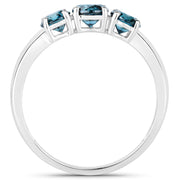 Bids.com 1.03 Carat Genuine Blue Diamond 14K White Gold Ring Rings